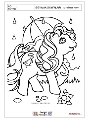 My Litte Pony boyama sayfaları